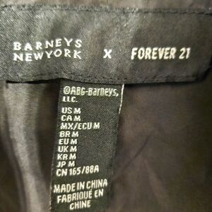Barney's New York, Forever 21, Collab, Black Suit